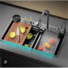 Évier de cuisine cascade