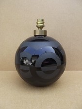 ancien pied de lampe boule Art