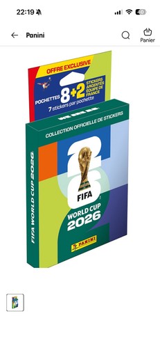 Panini coupe monde - du, 2026