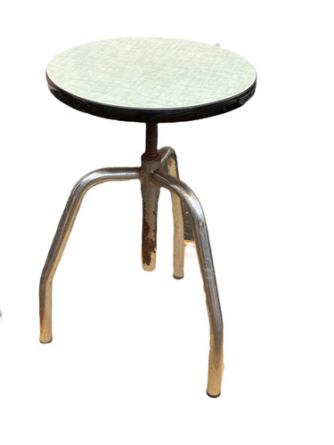 Ancien tabouret vis formica - ancien, a