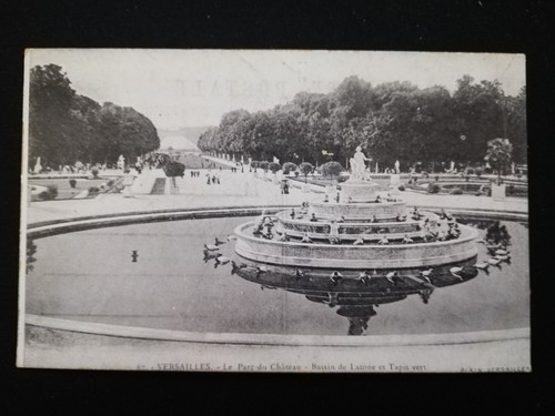 Cpa versailles le parc du - -,