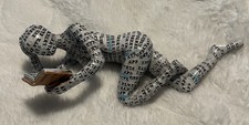 Modern Figurine Sculpture – 8” Abstract Reader with Book Typography Design