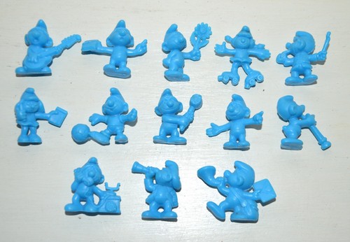Lot figurines schtroumpf - lot,