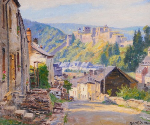 Tableau ancien constant - constant, duval
