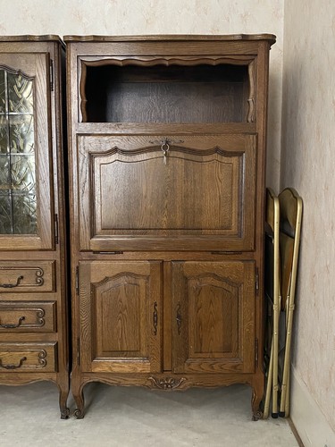 Meuble bar vintage - , chêne