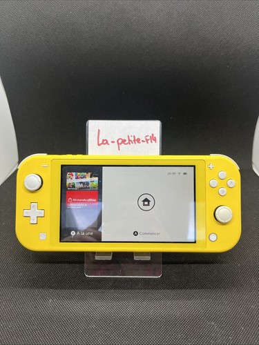 Nintendo switch lite - lite, jaune