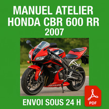 Manuel Atelier Honda CBR 600