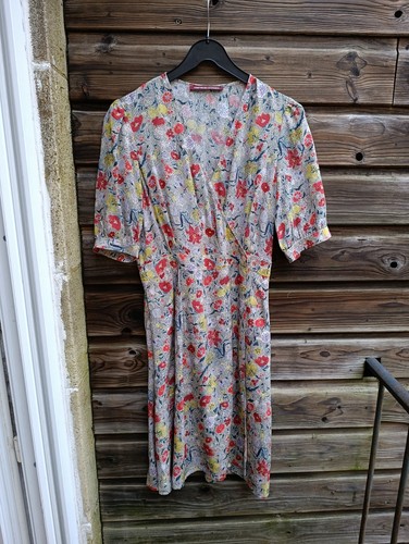 Robe multicolore imprimé - multicolore,