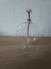 Lampe Huile XIXÈME Verre