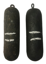 2 Poids d'horloge comtoise ou