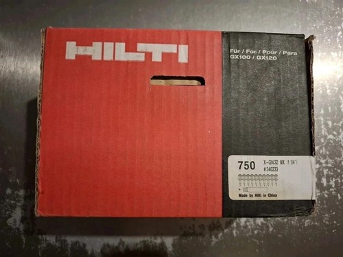 750 clous hilti - clous, x-gn