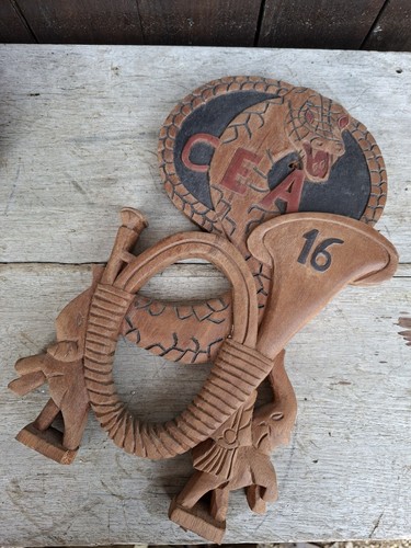 Insigne emblème bois - insigne,