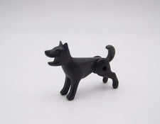 PLAYMOBIL (L5203) MIDDLE AGE - Chien Black Open Gown Vintage 3444 3448 3567