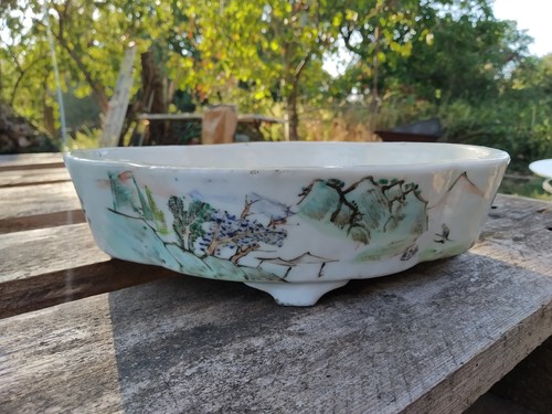 Cache pot porcelaine - cache,