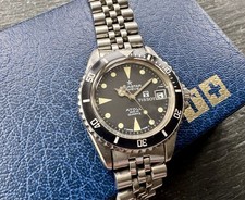 RARE VINTAGE AQUASTAR/TISSOT ATOLL 200m MEN DIVER WRISTWATCH