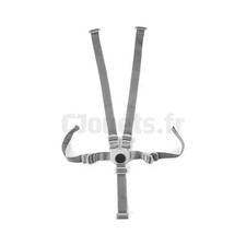 Harnais Gris Pour Chaise Haute