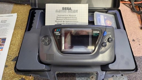 Sega game gear console avec - console,