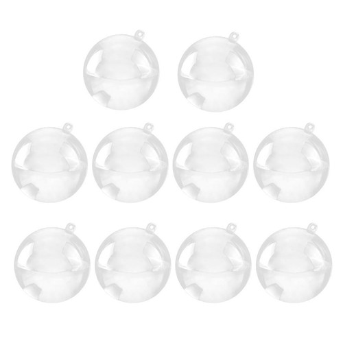 Boule noël transparente - boule, de