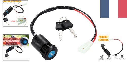 Interrupteur allumage moto - interrupteur,