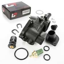 Thermostat housing coolant sensor thermostat for VW Bora 1J Golf 4 IV 1.4 1.6 