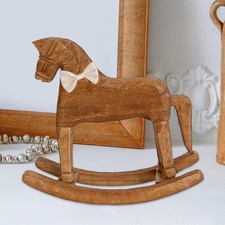 Cheval à Bascule En Bois