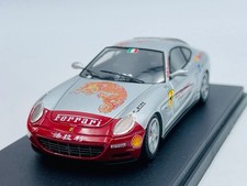 LOOKSMART LS155B FERRARI 612 Scaglietti "15.000 Red Miles" Tour Silver 1.43