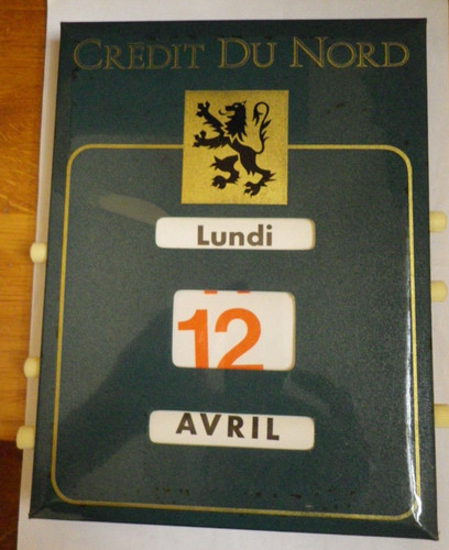 Calendrier perpétuel banque - perpétuel,