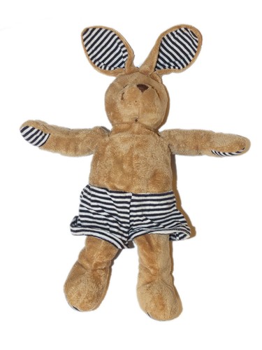 Doudou peluche ours marron - doudou,