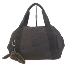 Auth Kipling - Dark Gray Nylon Cotton Handbag