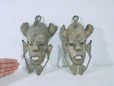 Paire Masques Africains Kpelie