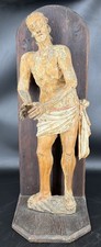 Christ ancien bois polychrome