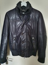 Cortigiani doudoune en cuir