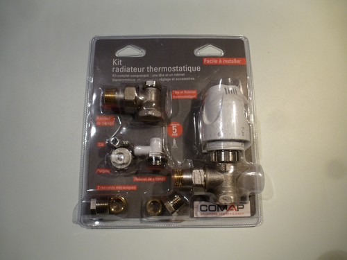 Kit radiateur thermostatique - kit,