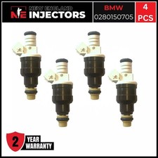 OEM BMW 0280150705 Fuel Injectors Set of 4 for 98–03 BMW K1200RS Rebuilt