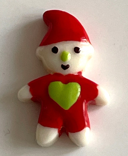Fève jouet lutin rouge - jouet,