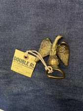 Ralph Lauren Brass Eagle & Globe Bottle Opener Vintage Americana Bar Tool