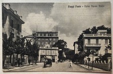 Postcard Fiuggi Source Corso New Italy Animated Frosinone Landscape T17