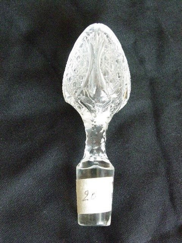 Bouchon cristal carafe - cristal,