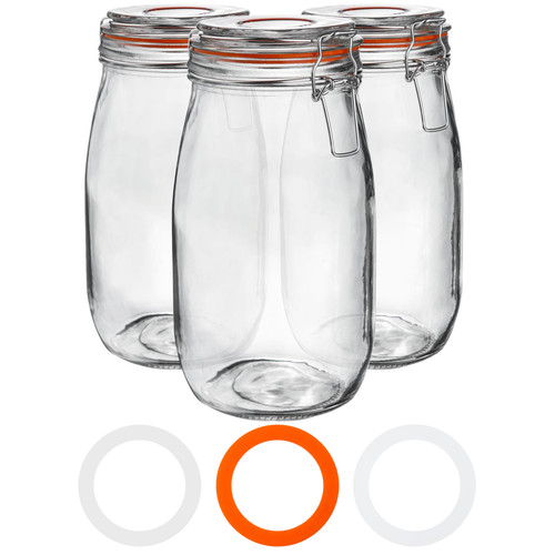 Verre stockage jars - verre,