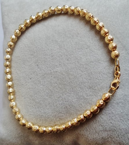 Bracelet jaune massif - bracelet, en