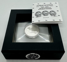 BELGIQUE - PIECE DE 5 EURO EN ARGENT BE (2020) - COFFRET BE (Train)