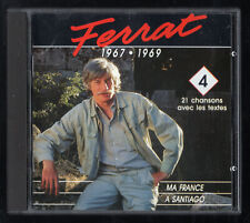 CD ★ Jean Ferrat 1967 - 1969 (Volume 4) ★ Album 21 titres DISQUES TEMEY 1988