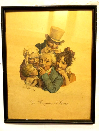 Gravure ancienne boilly - gravure,