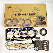 4BB1 Overhaul Re-Ring Gasket Kit For Iseki KS11 KS21 KS31 T6500 Tractor Engine