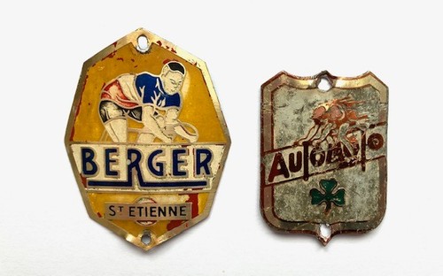 Lot plaques de vélo - lot,