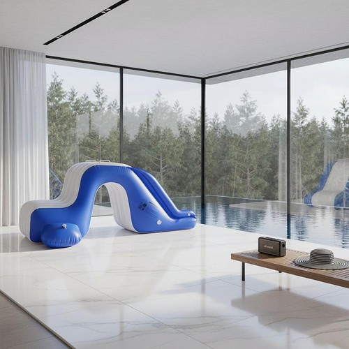 Toboggan aquatique gonflable
