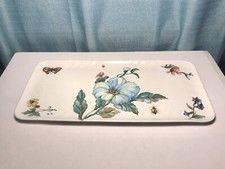 Vintage Villeroy and Boch Bouquet Large Sandwich Tray Floral Large Serving Dish