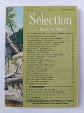SELECTION Du READER'S DIGEST October 1971 Cover FRANK McCarthy Swiss French