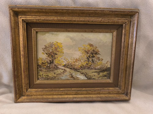 Tableau peinture huile sur