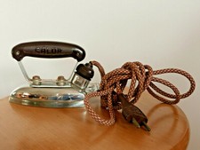 old small travel iron "CALOR" bakelite vintage 50's retro